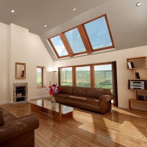 Roof Lights Over Patio